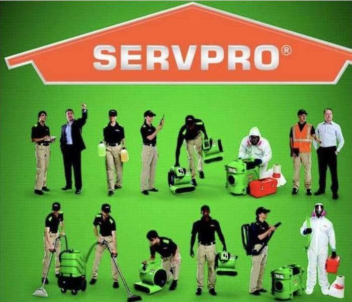 SERVPRO workers